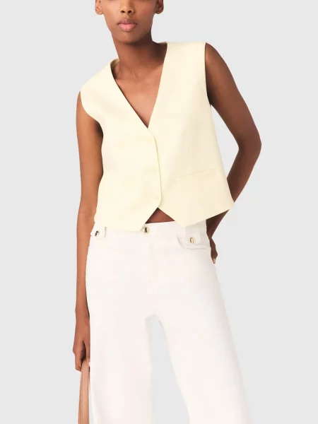 Жилет Maje жовтий