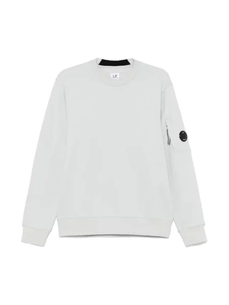 Bluza C.p. Company z okrągłym dekoltem biała