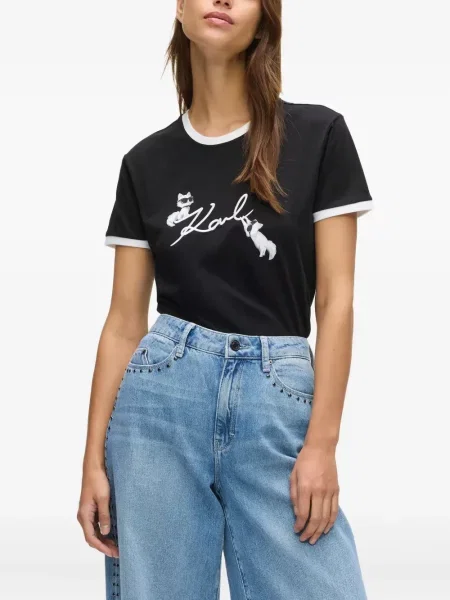 Tricou Karl Lagerfeld negru