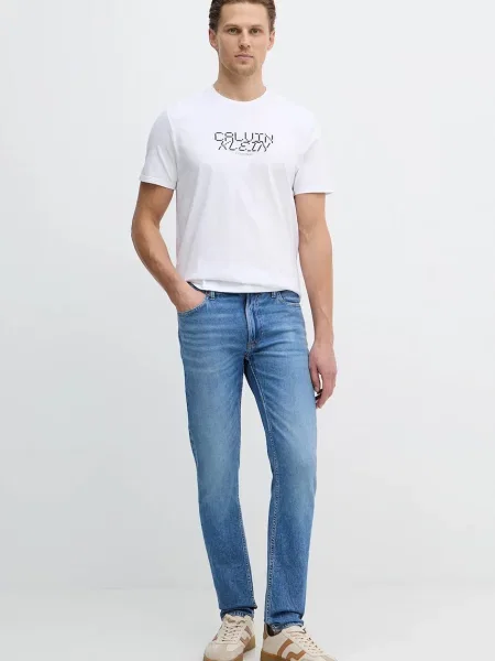 Calvin Klein Jeans tričko bílé
