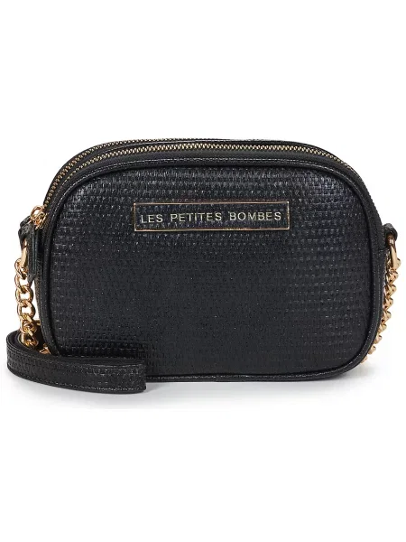 Les crossbody torbica Les Petites Bombes črna