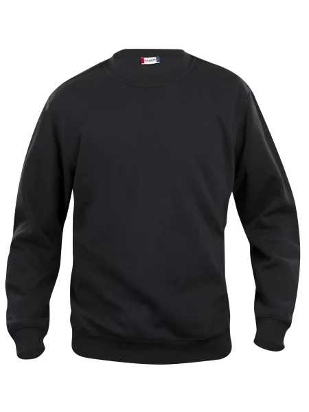 Clique Basic Roundneck Junior bluza – black czarna