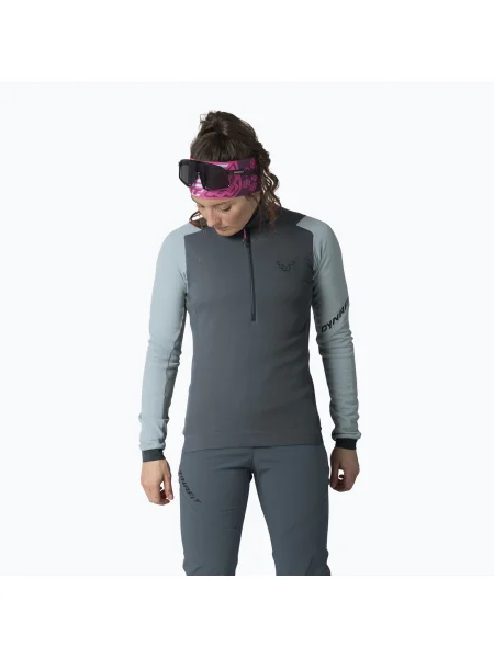 Bluză de schi de tură pentru femei DYNAFIT Blacklight Thermal Zip cloud blue albastru