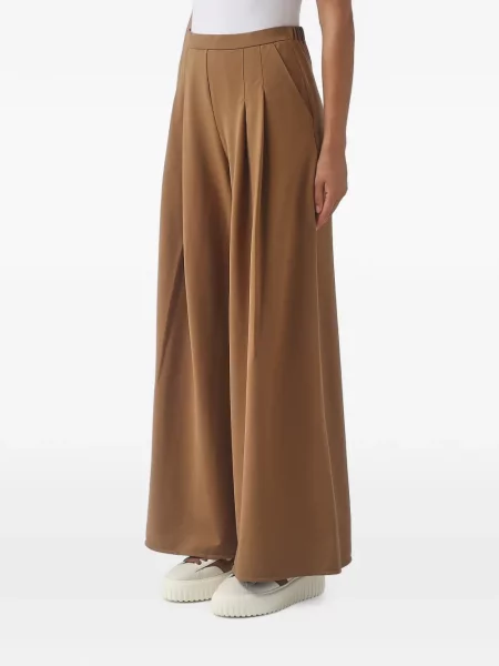 Pantaloni palazzo Max Mara maro