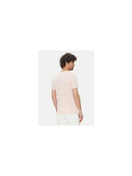 Tommy Jeans Póló Jaspe Slim Fit rózsaszín