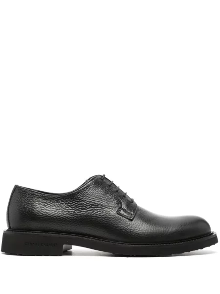 Pantofi derby Casadei din piele negru
