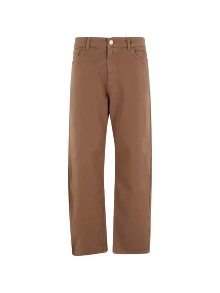 Blugi conici Federica Tosi conici maro