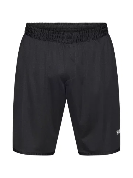 BOSS Pantaloni sport Spin negru alb