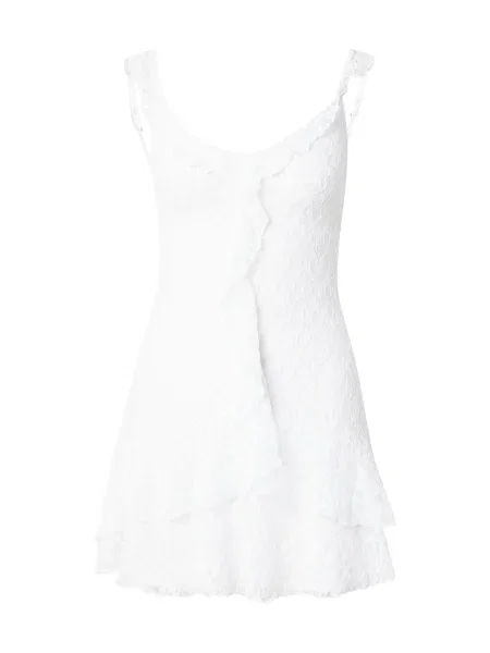 HOLLISTER Rochie de vară alb