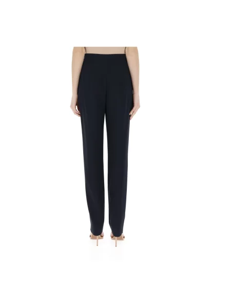 Spodnie Emporio Armani niebieskie