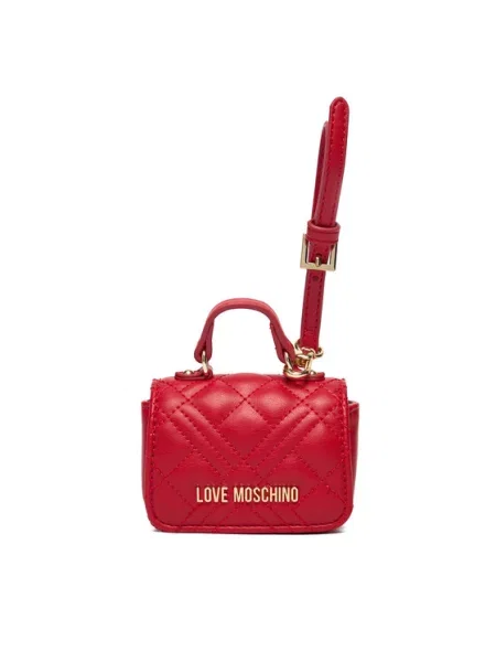 LOVE MOSCHINO Obesek rdeča