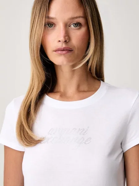 Armani Exchange női póló fehér