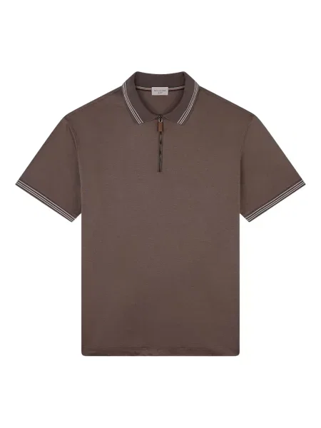 Polo Paul & Shark cu dungi maro