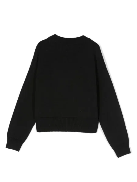 Sweter dziecięcy Moschino czarny