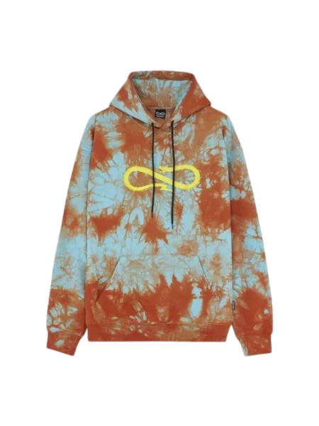 Tie dye bluza z kapturem Propaganda z kapturem wiązana