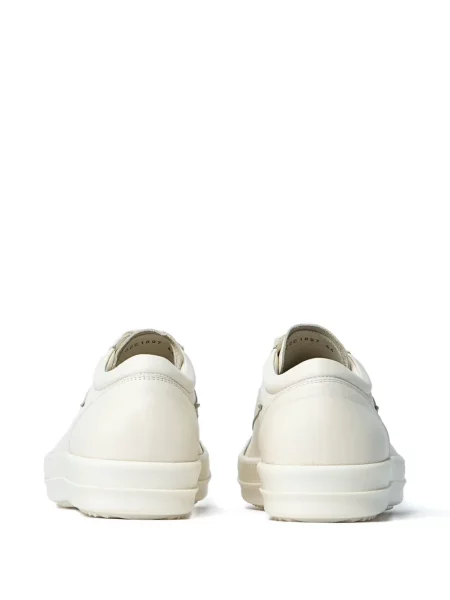 Kožené tenisky Rick Owens bílé