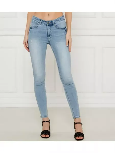 Desigual Blugi LEYSTER | Skinny fit | high waist albastru