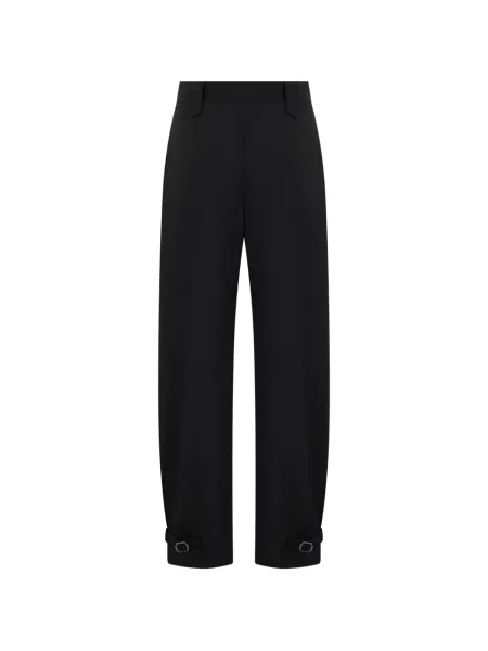 Pantaloni Moorer cu cataramă negru