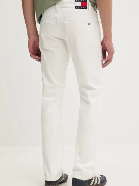 Tommy Jeans jeansy slim fit białe