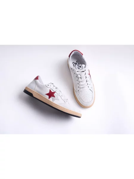 Sneakersy 2star skórzane białe