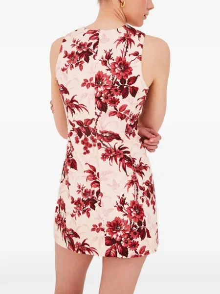 Rochie mini Cara Cara cu model floral cu imagine de costum