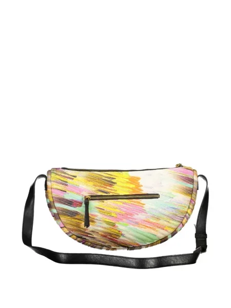 Curea Desigual cu imagine cu imprimeu abstract galben