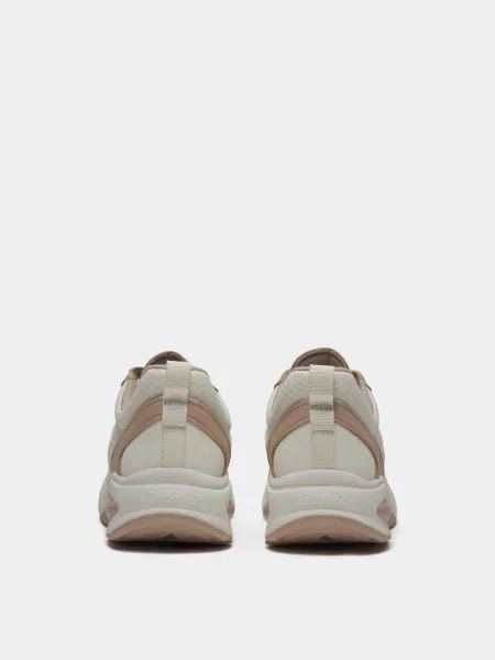 Кожаные кроссовки Timberland бежевые