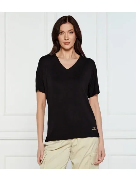 Aeronautica Militare Tricou | Regular Fit negru