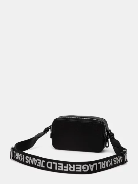 Кожаная сумка через плечо Karl Lagerfeld Jeans