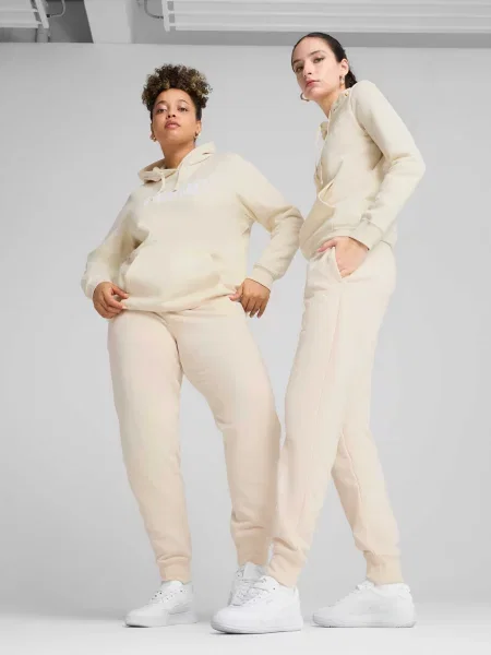 Штани спортивні PUMA Ess No. 1 Logo Sweatpants комбінований верх білий