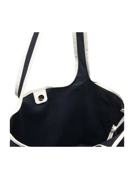 TOMMY HILFIGER Shopper táska tengerészkék / fehér kék