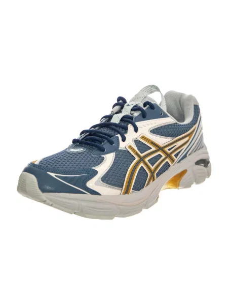 Buty do biegania Asics skórzane niebieskie