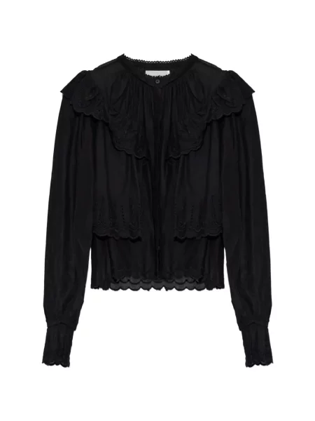 Cămașă Marant Etoile cu broderie negru