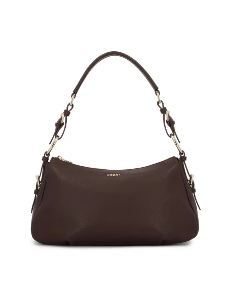 Torebka skórzana Kazar skórzana brązowa