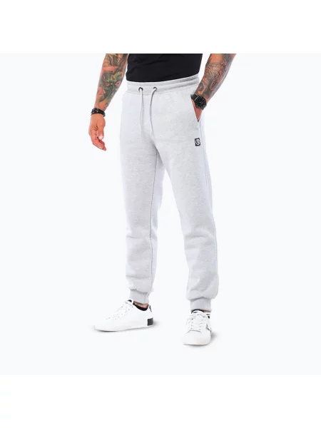 Pantaloni pentru bărbați Octagon Small Logo grey gri