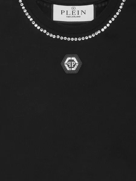 Dětské tričko Philipp Plein černé