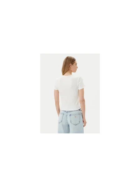 ONLY Póló Daniella Slim Fit fehér