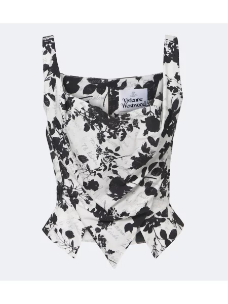 Top Vivienne Westwood cu model floral
