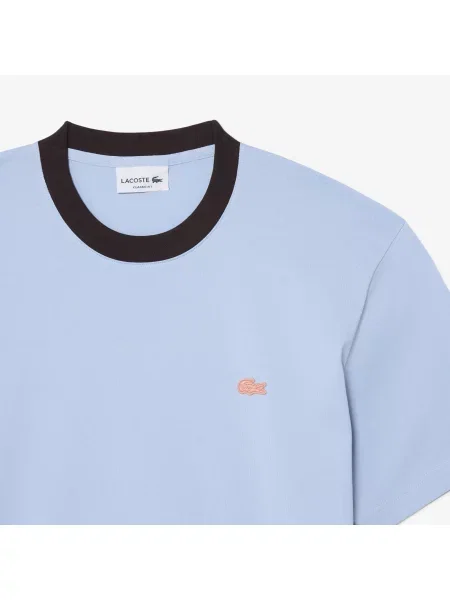 Футболка Lacoste голубая