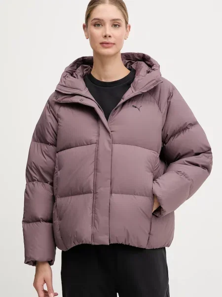 Puma kurtka puchowa zimowa fioletowy