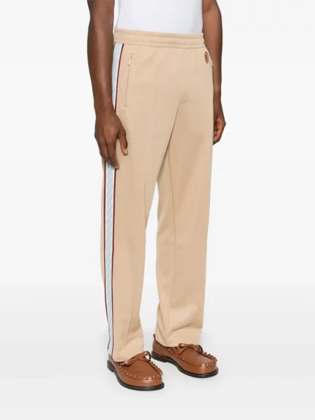 Pantaloni Drole De Monsieur cu dungi alergare
