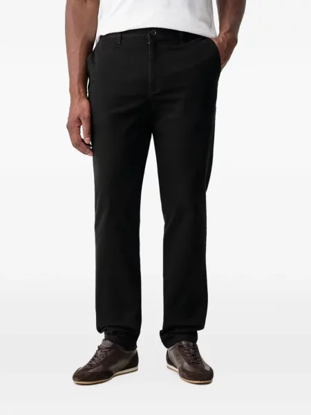 Παντελόνι chino Armani Exchange με αυτόγραφο μαύρο