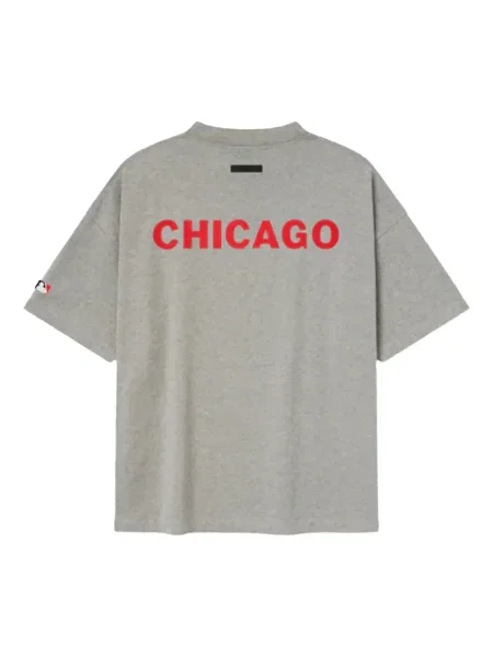 Μπλούζα Fear Of God Essentials με σχέδιο γκρι