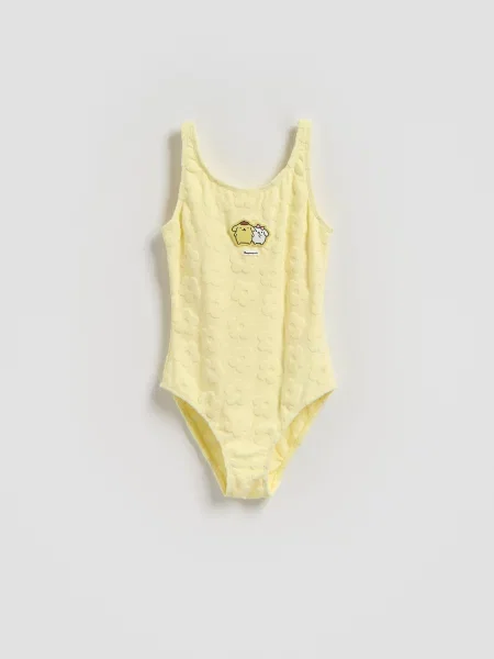 Reserved Plavky Pompompurin světle žlutá