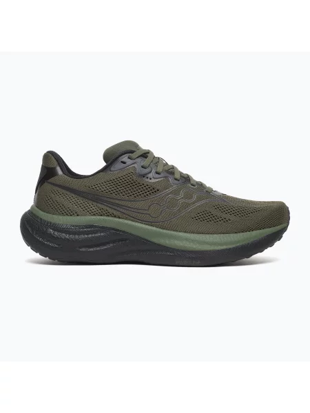 Încălțăminte de alergare pentru bărbați Saucony Ride 19 fatigue/black negru