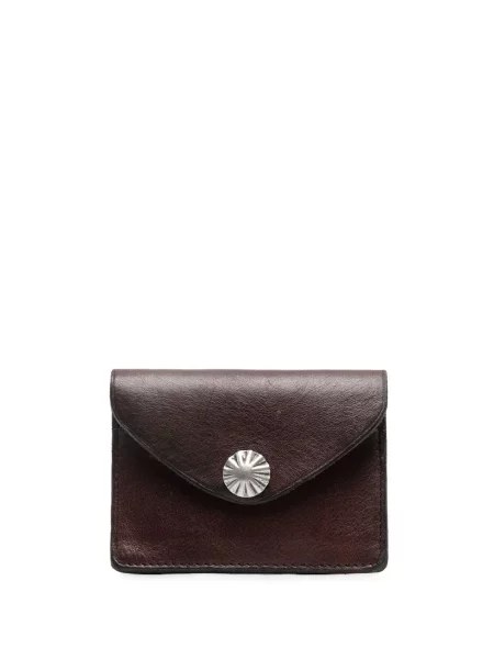 Кожено портмоне Ralph Lauren Rrl кафяво