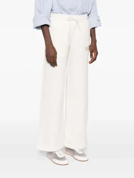 Semišový sportovní top New Balance s výšivkou s kapucí černý