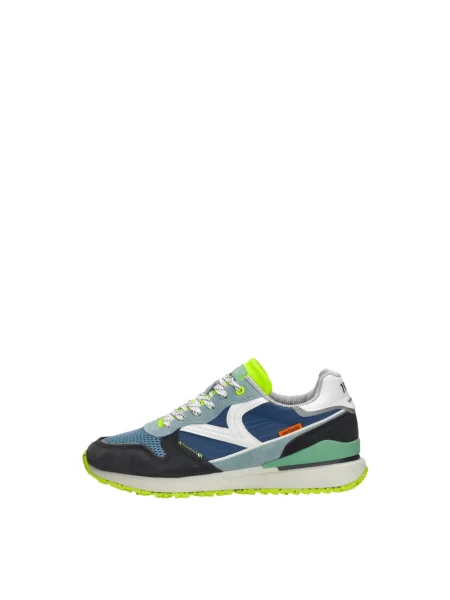 Sneakersy Victoria skórzane niebieskie