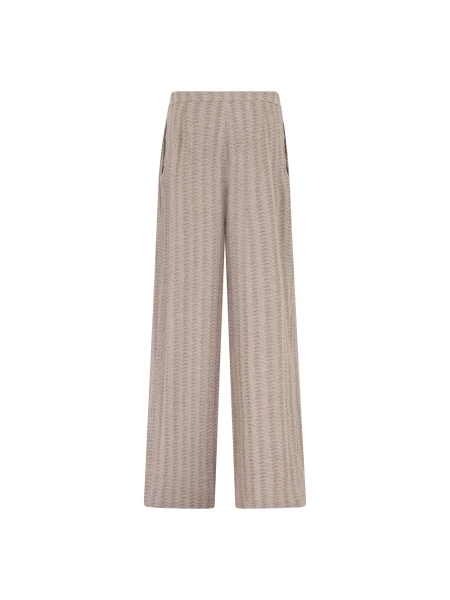 Spodnie Emporio Armani beżowe
