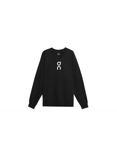 Bluza z kapturem On Running do biegania czarna